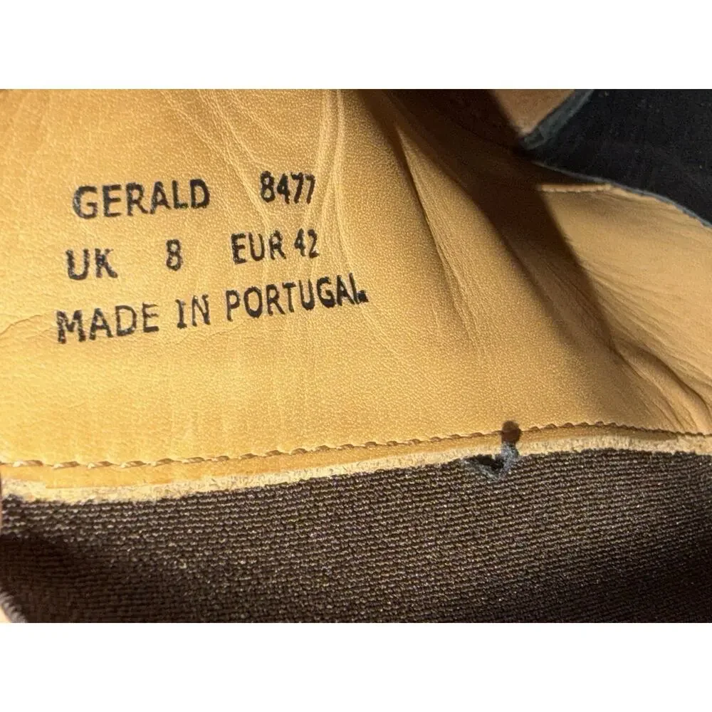 Paul Smith Gerald Size 42 US 9 Brown Suede Chelsea Boots Ankle Pull Tab